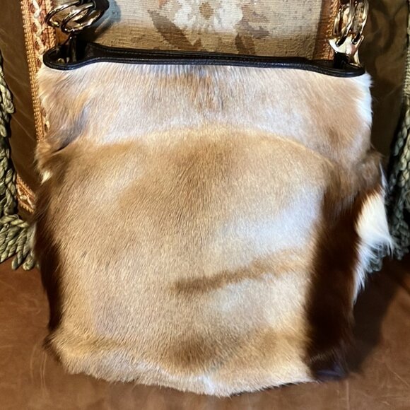 Bobby Schandra's One-of-a-Kind Designer Antelope Purse. Designer Autographed - Picture 2 of 8